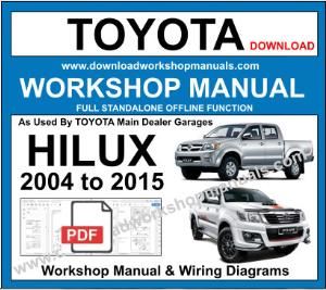 Toyota Hilux Workshop Service Repair Manual